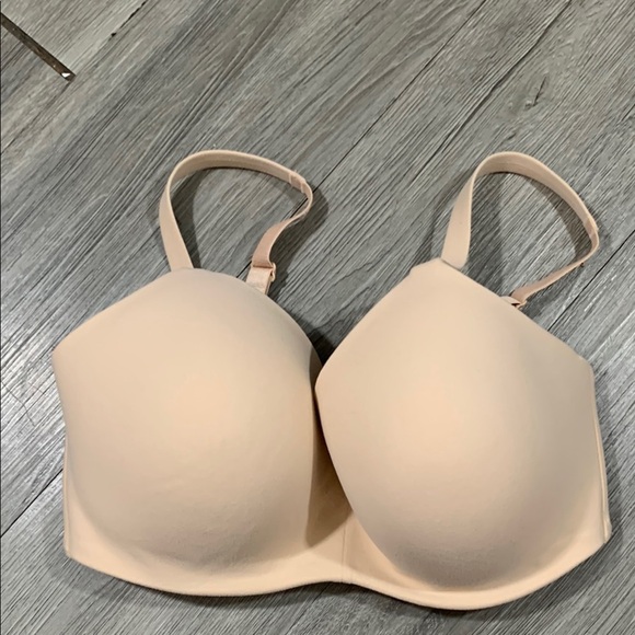 WACOAL How Perfect Wire Free T-Shirt Nude/Beige Bra size 34DD - Picture 1 of 11
